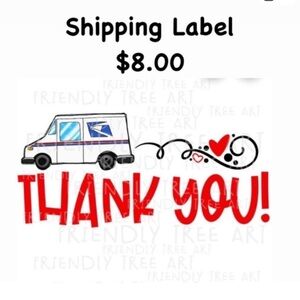 Extra shipping label on $6